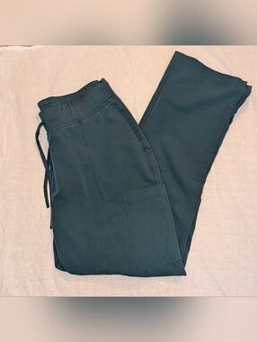 Women's Caribbean Blue Straight Leg Scrub Pants